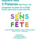 Affiche Le sens de la fête